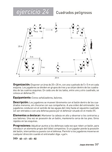 101 ejercicios de entrenamiento de futbol para jóvenes. Volumen 2: Didácticos y divertidos para realizar más de 80 sesiones de entrenamiento