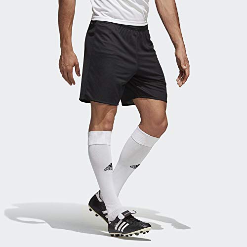 adidas Parma 16 Intenso Pantalones Cortos para Fútbol, Hombre, Negro/Blanco, XL