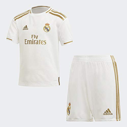adidas Real Madrid Mini Home Kids Equipamiento de Fútbol, Unisex Niños, Blanco (White), 4-5Y