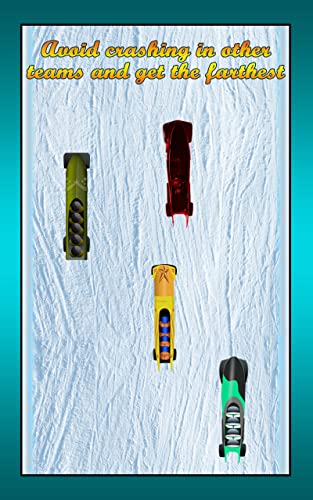 bobsleigh rápida carrera de invierno: el deporte pista de hielo velocidad infinita - edición gratuita