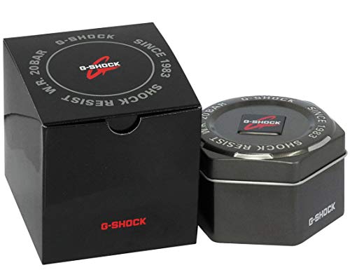 Casio G-SHOCK Reloj Digital, Reloj radiocontrolado y solar, 20 BAR, Negro, para Hombre, GW-M5610-1BER