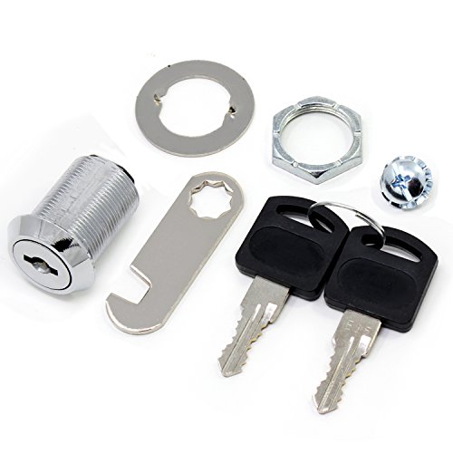Cerradura de seguridad para buzón de acero inoxidable, armario, etc. con llaves similares de 16 mm, 25mm Drawer lock