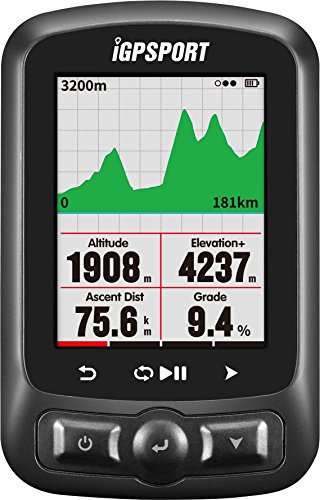 Ciclocomputador GPS iGPSPORT iGS618 inalámbrico bicicleta Ciclismo con mapa de rutade navegación（Mostrar en español）