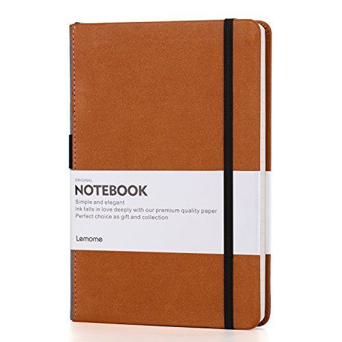 Cuaderno en Blanco - Lemome Sketchbook con Papel Grueso Premium - Divisores de Regalo - Tapa Dura Lisa, A5, 8,4 x 5,7 pollici