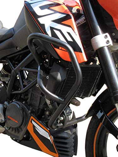 Defensa Protector de Motor Heed para Motocicletas 125 Duke (2011-2016) - Negro