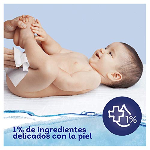 Dodot Aqua Pure - Toallitas Bebé con 99% Agua, 18 Paquetes, 864 Toallitas