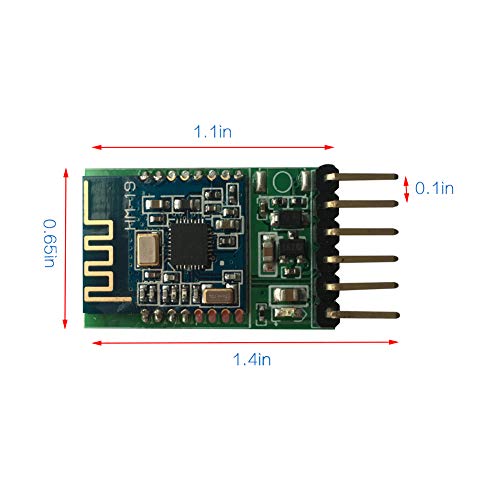 DSD TECH HM-19 Módulo Bluetooth 5.0 BLE con Chip CC2640R2F para Arduino y DIY