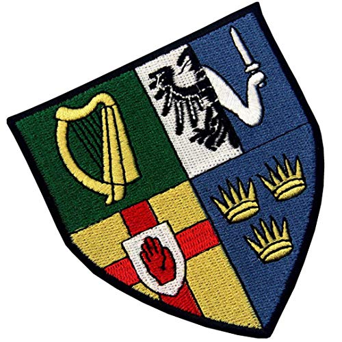 Emblema Del Escudo De Las Provincias De Irlanda Escudo Irlandés De La Bandera De La Bandera Bordado En Cosido En Remiendo