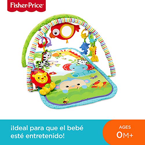 Fisher-Price - Gimnasio musical animalitos - gimnasios bebe - (Mattel CHP85)