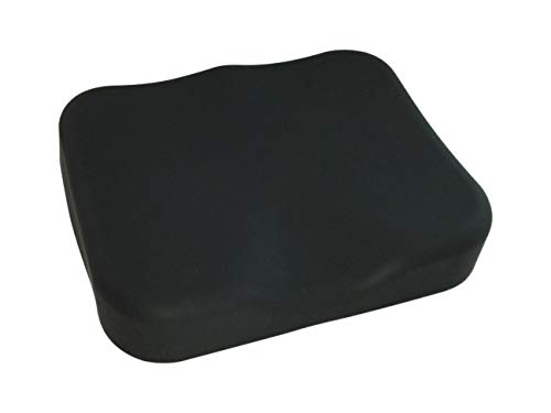 Funda de asiento de silicona para máquina de remo Concept 2, Negro