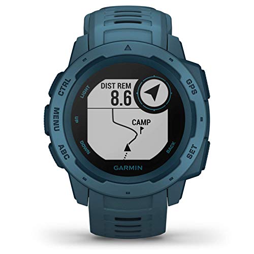 Garmin Instinct - Reloj con GPS, Unisex, Azul, 1