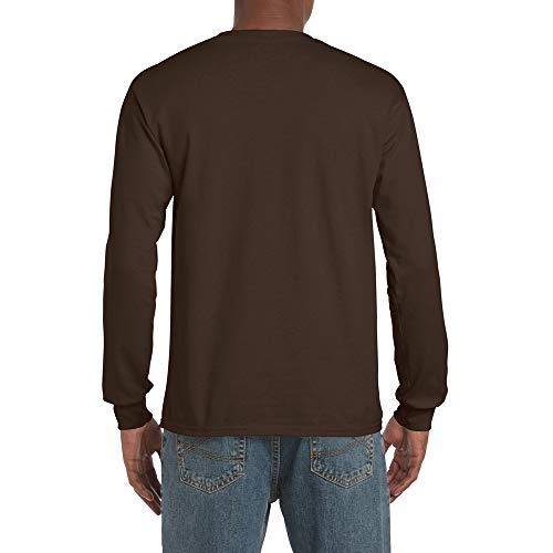 Gildan - Camiseta básica de manga larga para hombre- 22 colores diferentes