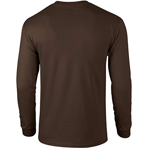 Gildan - Camiseta básica de manga larga para hombre- 22 colores diferentes