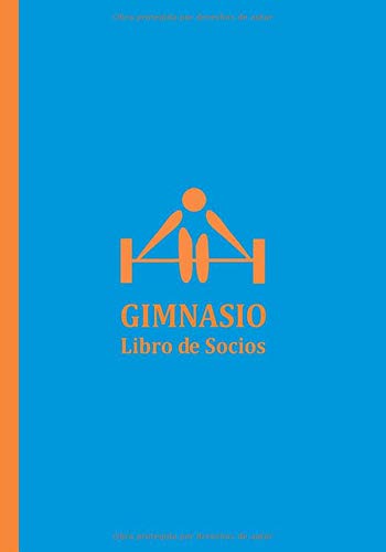 GIMNASIO: Libro Registro de Socios para Gimnasios y Recintos Deportivos
