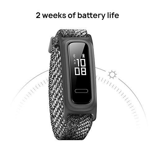 Huawei Band 4e - Pulsera de actividad de elegante diseño con modo Basket, 2 semanas de batería, resistencia al agua 5ATM, sensor de movimiento de 6 ejes, indicador de calorías, Misty Grey