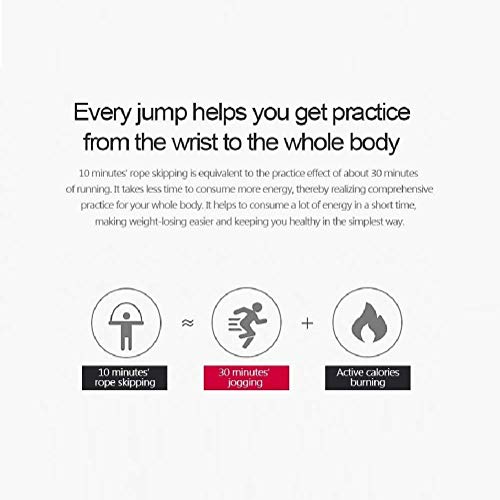 HZIH Cuerda De Saltar la Cuerda de Alambre de Acero Profesional Fitness pérdida de Peso Entrenamiento físico Yoga Adelgazar Deportes Ejercicio físico dedicado Estilo Personalizado