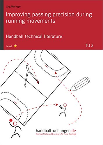 Improving passing precision during running movements (TU 2): Handball technical literature (Training Unit) (English Edition)