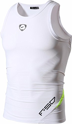 jeansian 3 Packs Hombre Camiseta Deportiva Sin Mangas Muscle Fitness Chaleco Deportivo Men Vest Tank Tops LSL3306 PackE XL(XXL)
