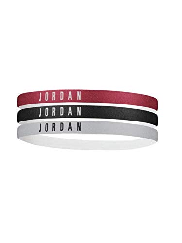 Jordan Headbands 3PK Cinta para la Cabeza, Adultos Unisex, Multicolor, Talla Única