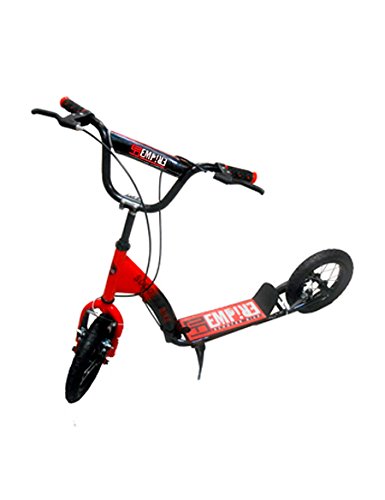 KRF The New Urban Concept Scooter Bike Patinetes, Niñas, Rojo (Rojo), 12"
