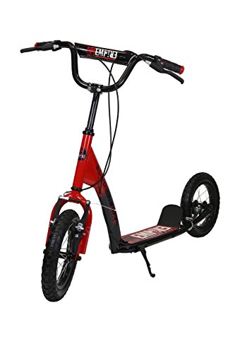 KRF The New Urban Concept Scooter Bike Patinetes, Niñas, Rojo (Rojo), 12"