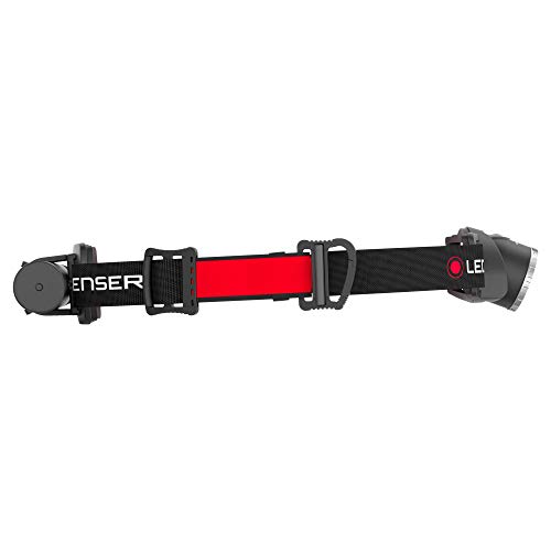 Led Lenser H8R - Linterna (Linterna con cinta para cabeza, Negro, Rojo, IPX4, LED, 1 lámpara(s), 250 lm)
