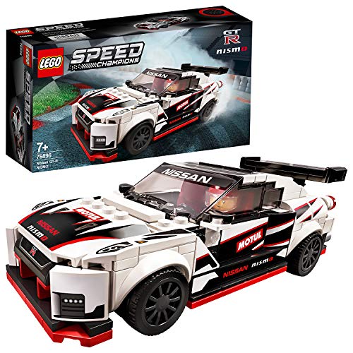 LEGO Speed Champions - Nissan GT-R NISMO, Juguete de Construcción de Coche de Carreras, Incluye Minifigura del Conductor (76896)