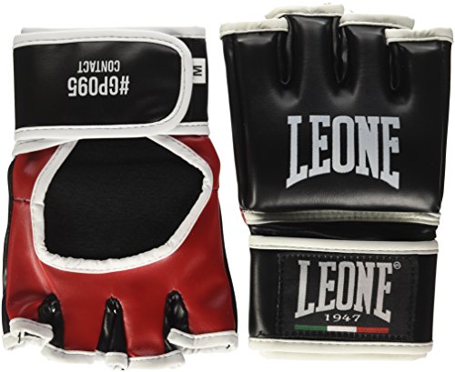 Leone MMA Contact - Guantes, Color Negro, Talla L