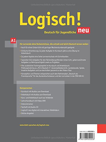 Logisch! neu a1, libro de ejercicios con audio online