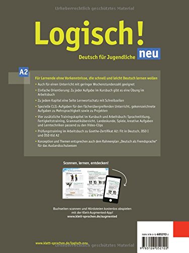 Logisch! neu a2, libro de ejercicios con audio online