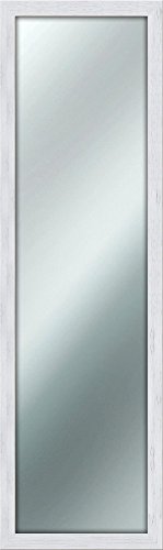 Lupia - Espejo de pared y estilo Shabby Chic, Color Blanco, 40x 125 cm
