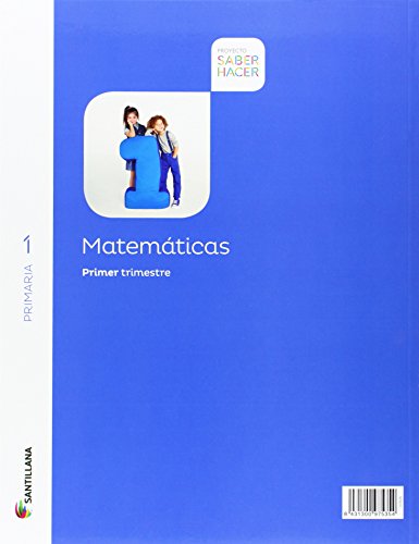 Matemáticas Mochila Ligera. 1 Primaria Saber Hacer - Pack de 3 libros -  9788468020174