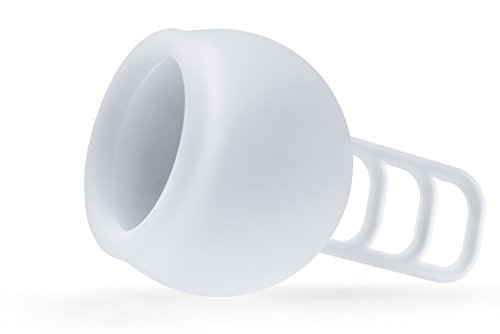 Merula Cup ice (transparent) - Tamaño único copa menstrual de silicona de grado médico