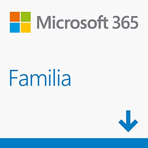 Microsoft 365 Familia| Para 6 PCs/MACs/6 tabletas incluyendo iPad/Android/Windows, además de 6 teléfonos