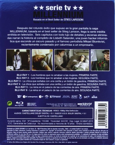 Millennium: La Serie De Televisión - Edición 2015 [Blu-ray]