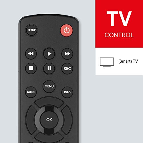 One For All URC1210 - Control remoto universal para todo tipo de TVs, Negro