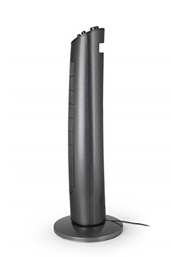 Orbegozo TW 0850 – Ventilador de torre con temporizador, bandeja para esencias, 3 velocidades, movimiento oscilante y 60 W de potencia