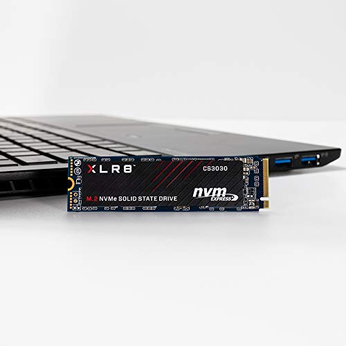 PNY XLR8 CS3030 Unidad de Estado sólido M.2 250 GB PCI Express 3D TLC NVMe - Disco Duro sólido (250 GB, M.2, 3500 MB/s)