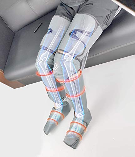Presoterapia masajeador de piernas con calor