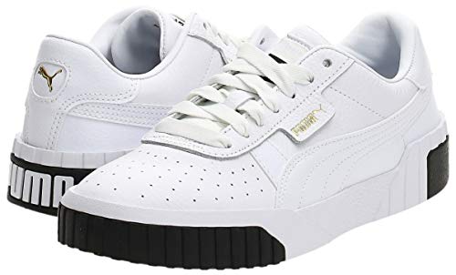 PUMA Cali WN'S, Zapatillas para Mujer, Blanco White Black, 39 EU