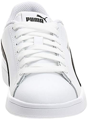 PUMA Smash V2 L, Zapatillas Unisex-Adulto, Blanco White Black, 40 EU