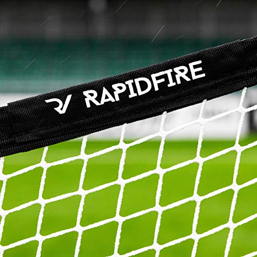 RapidFire Flash Red de Rebote ‘Pop-Up’ para Entrenamientos de Fútbol – Red Reboteadora 2,4m x 1,5m