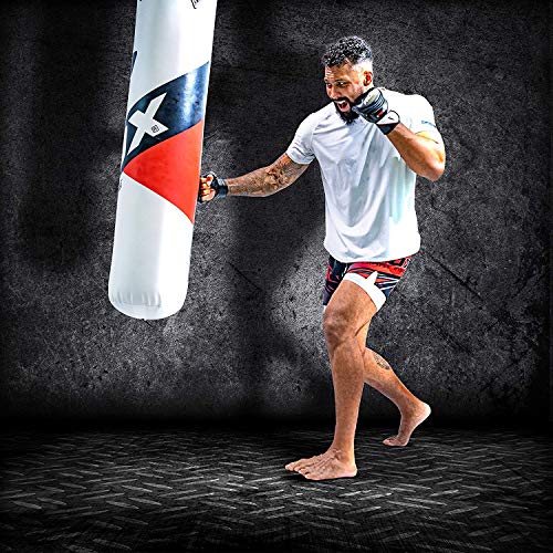RDX Saco de Boxeo Relleno MMA Muay Thai Kick Boxing Artes Marciales con Soporte Pared Cadena Guantes 17PC 4FT 5FT Punching Bag