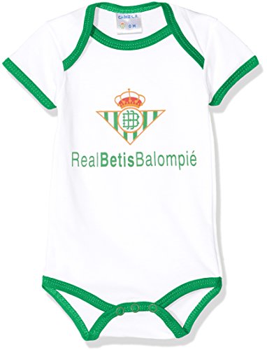 Real Betis Balompié Bodbet Body, Infantil, Multicolor (Blanco/Verde), 00