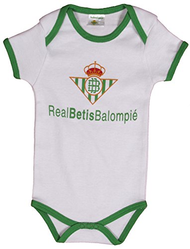 Real Betis Balompié Bodbet Body, Infantil, Multicolor (Verde/Blanco), 12