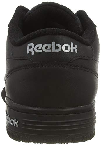Reebok Exofit Lo Clean Logo, Zapatillas Para Hombre, Negro (AR3168_39 EU_Black/Silver/Silver), 40 EU