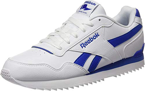 Reebok Royal Glide Rplclp, Zapatillas para Hombre, Blanco (White/Vital Blue 0), 43 EU
