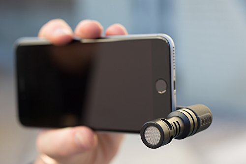 Rode VideoMic Me - Micrófono Direccional para Apple iPhone and iPad, Jack 3.5 mm, Soporte Flexible, Negro