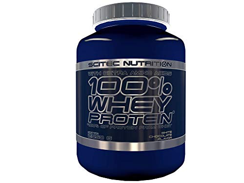 Scitec Nutrition 100%  Whey Protein Proteína Chocolate Blanco - 2350 g