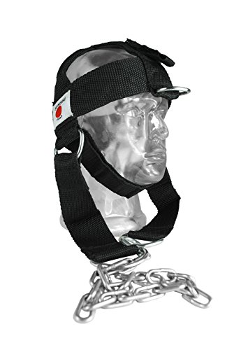 Senshi Japón versión III cinturón de cabeza con cadena para musculación cinturón cuello ejercicio levantamiento de pesas gimnasio Fitness entrenamiento con peso V3